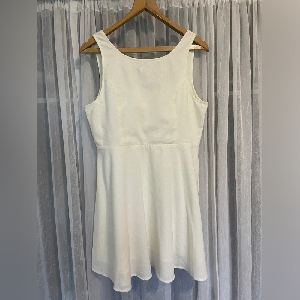 Rollas cream dress
